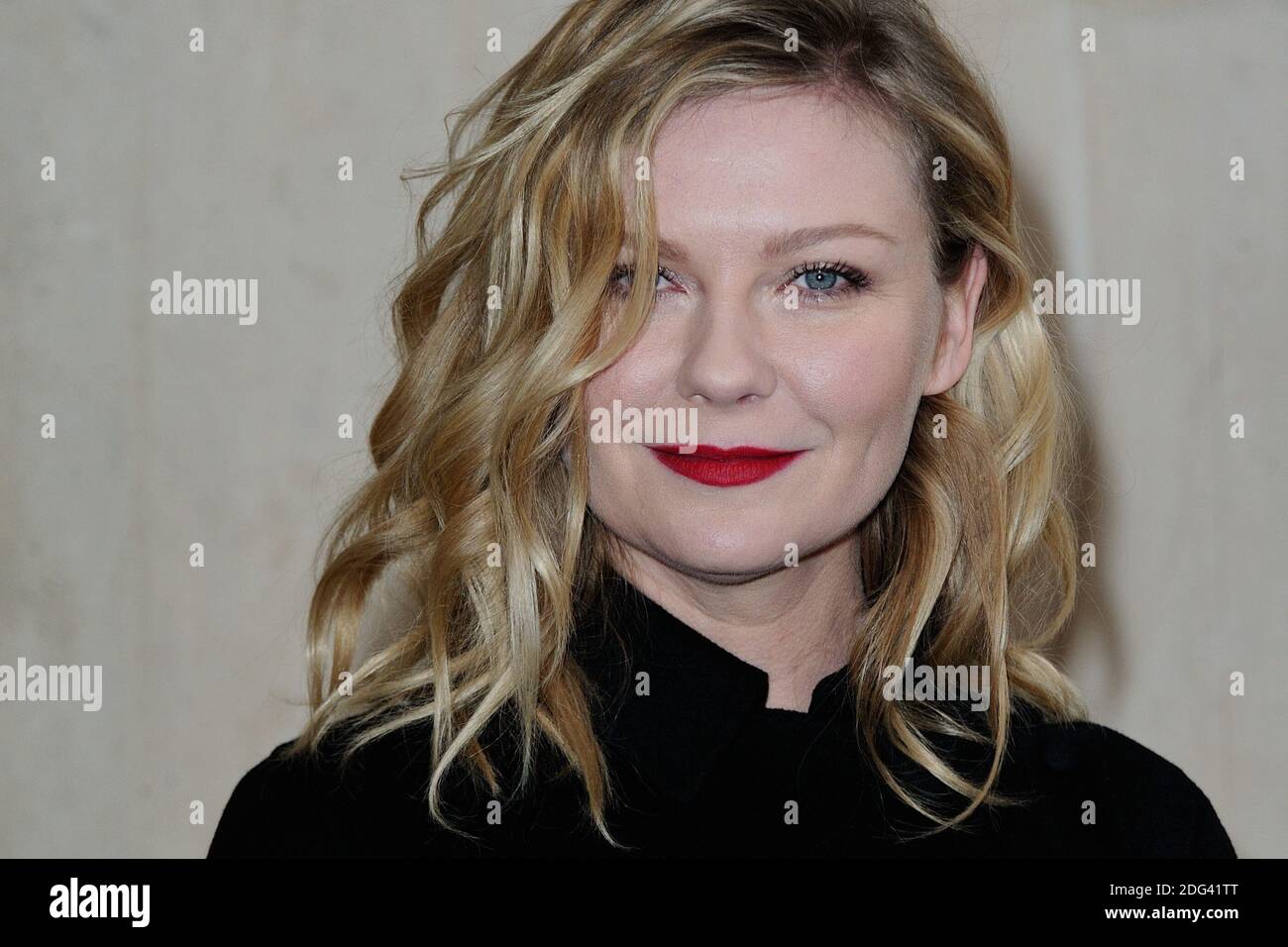 Kirsten Dunst attending the Christian Dior Haute Couture Spring Summer