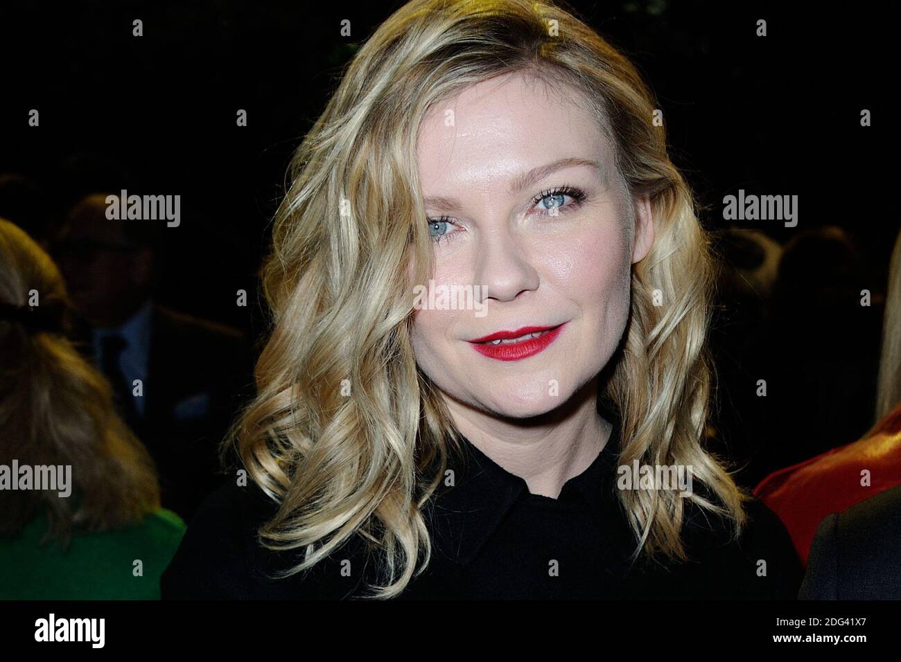 Kirsten Dunst attending the Christian Dior Haute Couture Spring Summer