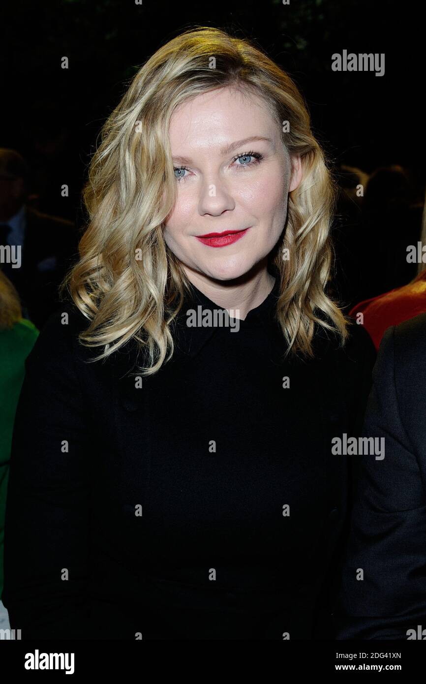Kirsten Dunst attending the Christian Dior Haute Couture Spring Summer