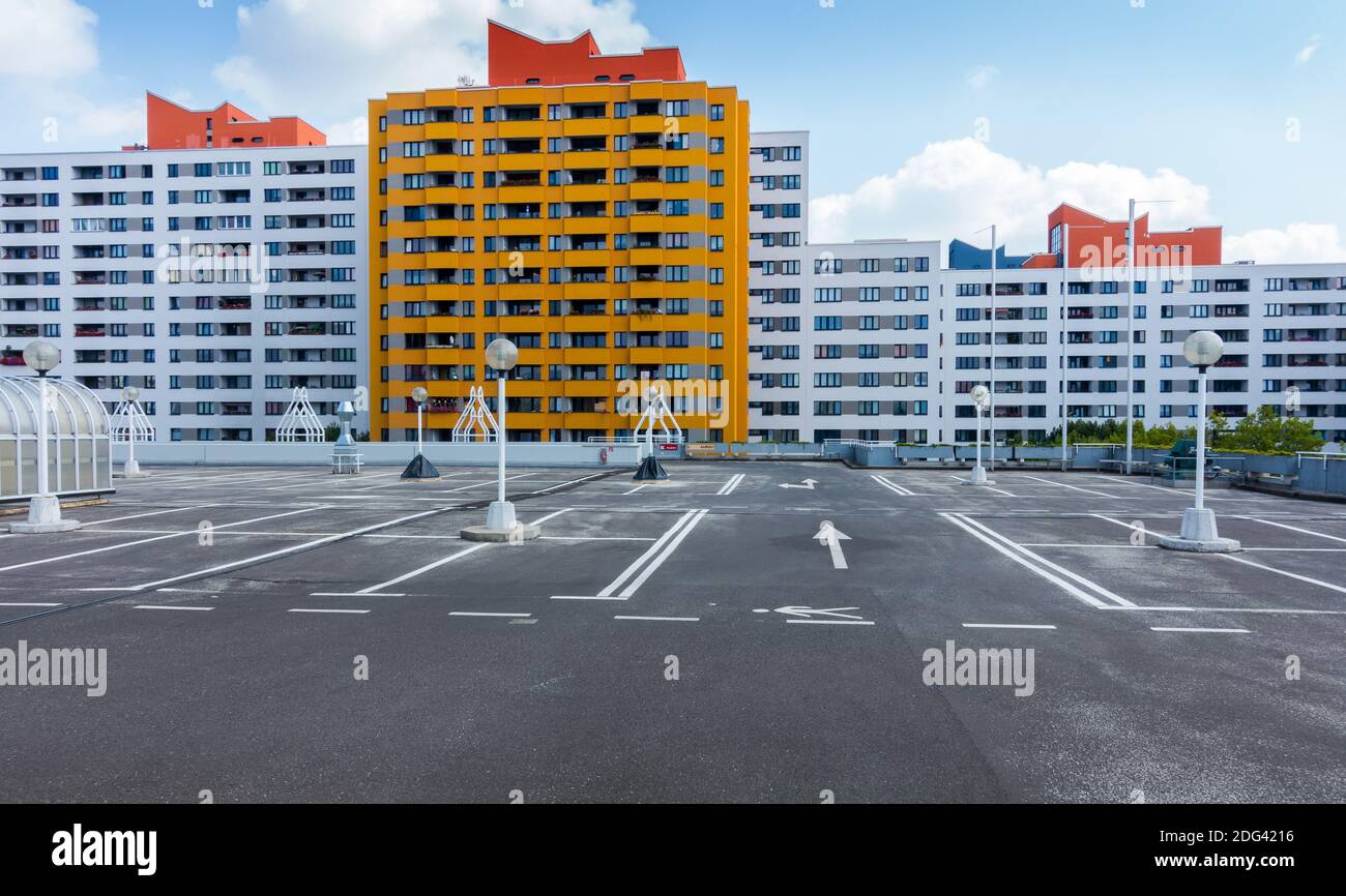 Parkdeck Stock Photo