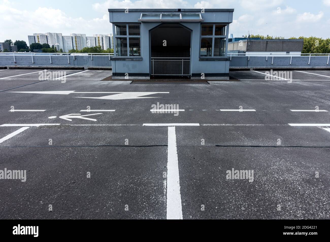 Parkdeck Stock Photo