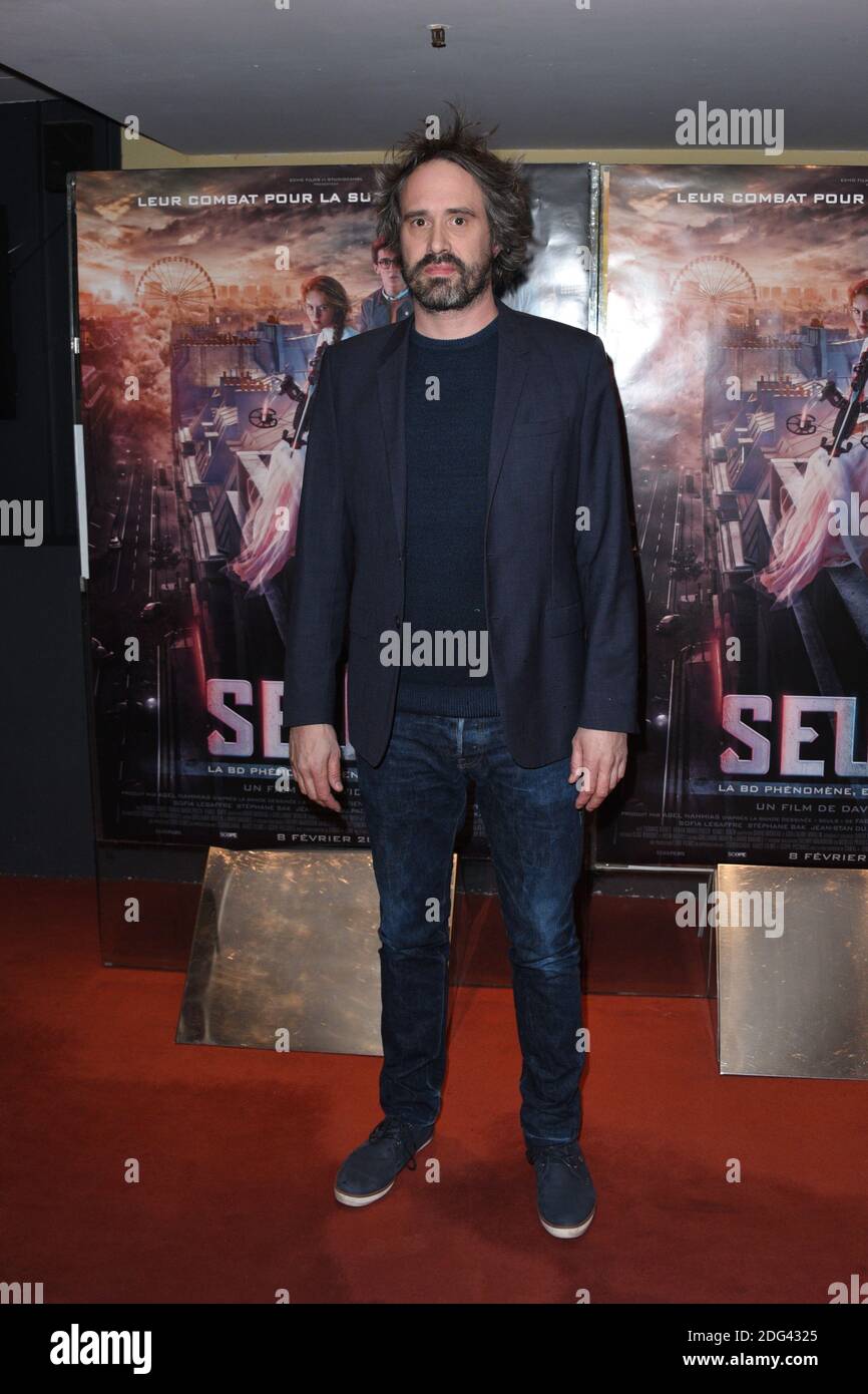 David Moreau assiste a la premiere de Seuls au cinema UGC les Halles a Paris, France le 23 janvier 2017. Photo by Alban Wyters/ABACAPRESS.COM Stock Photo