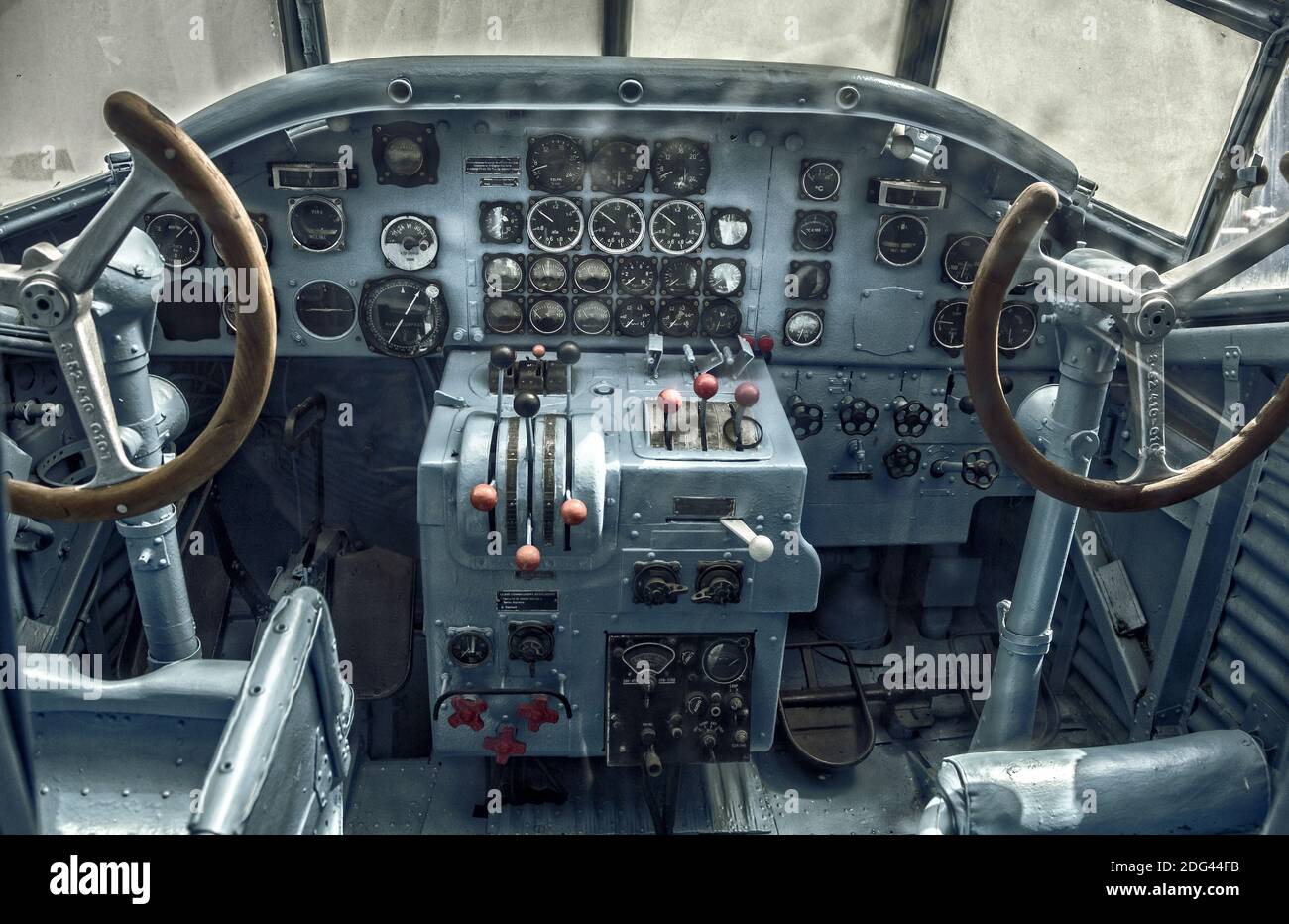 Cockpit Stock Photo