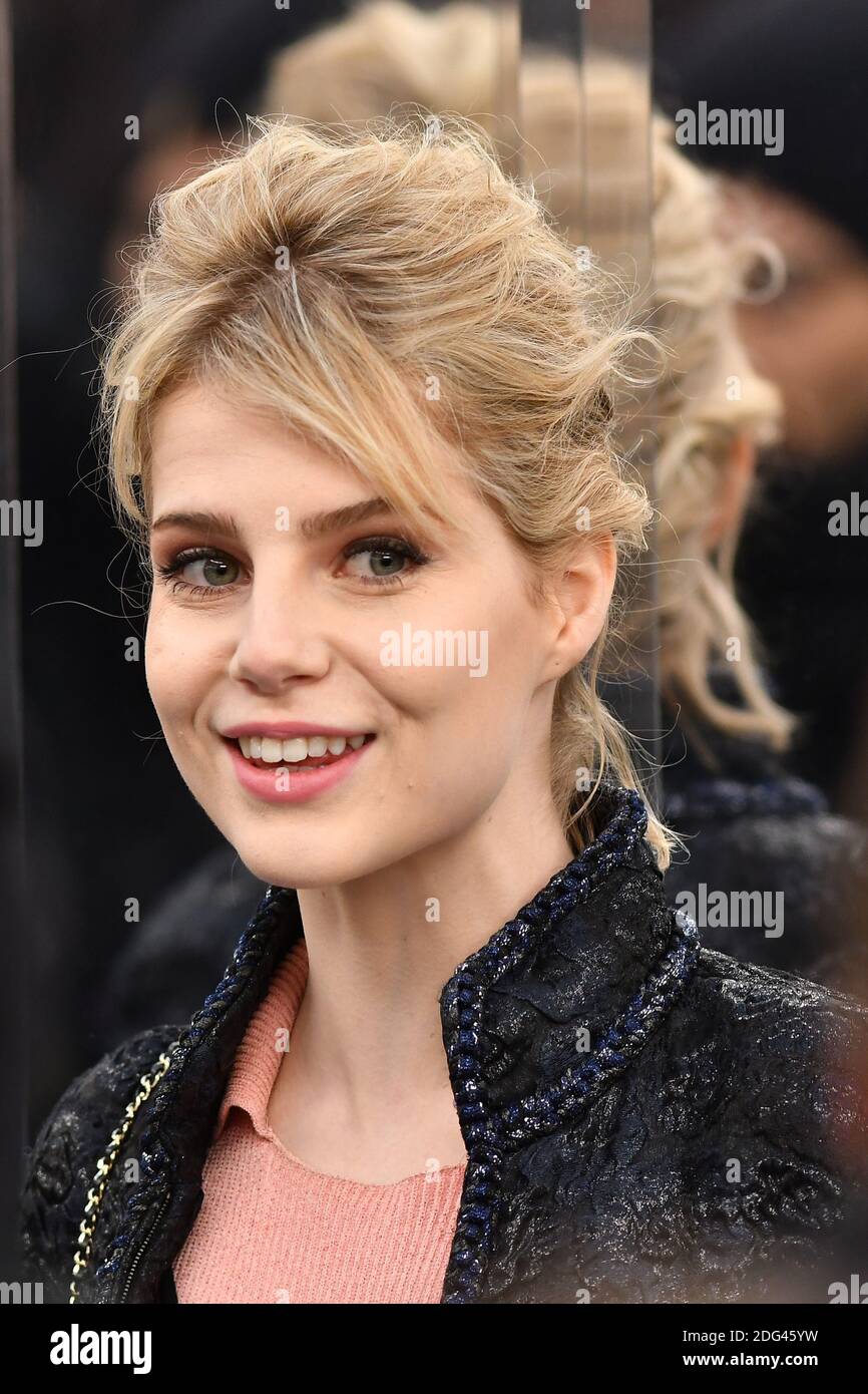 Lucy Boynton the Chanel Haute Couture Spring Summer 2017 shows as part