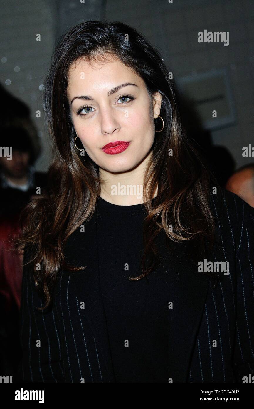Hiba Abouk attending the Jean-Paul Gaultier Haute Couture Spring Summer