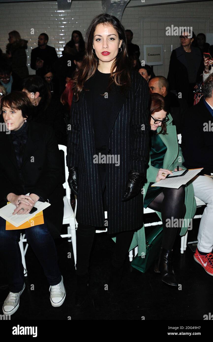 Hiba Abouk attending the Jean-Paul Gaultier Haute Couture Spring Summer