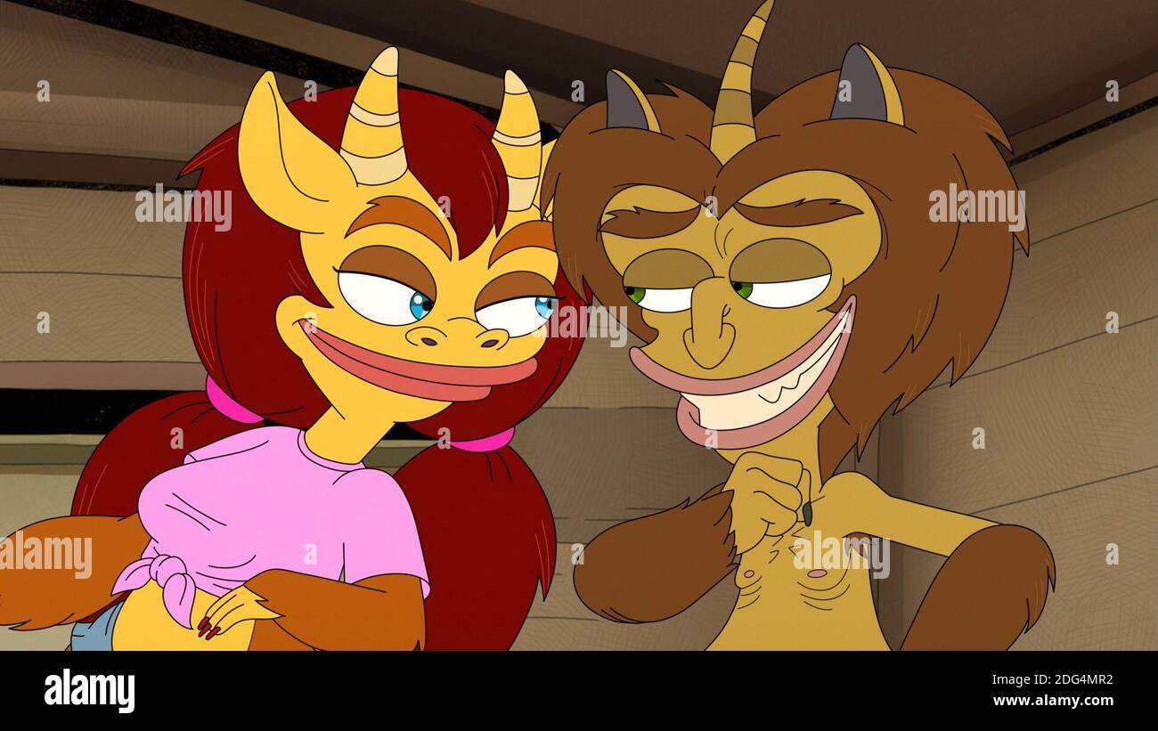 BIG MOUTH, from left: Connie the Hormone Monstress (voice: Maya Rudolph),  Maury the Hormone Monster (voice: Nick Kroll), (Season 4, ep. 401, aired  Dec. 4, 2020). photo: ©Netflix / Courtesy Everett Collection Stock Photo -  Alamy