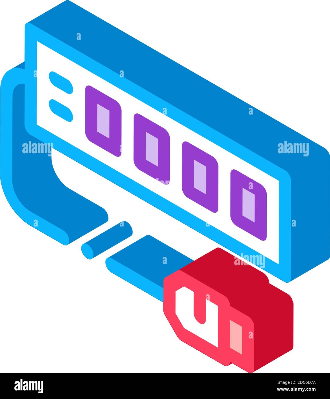 modem internet device isometric icon vector illustration Stock Vector ...