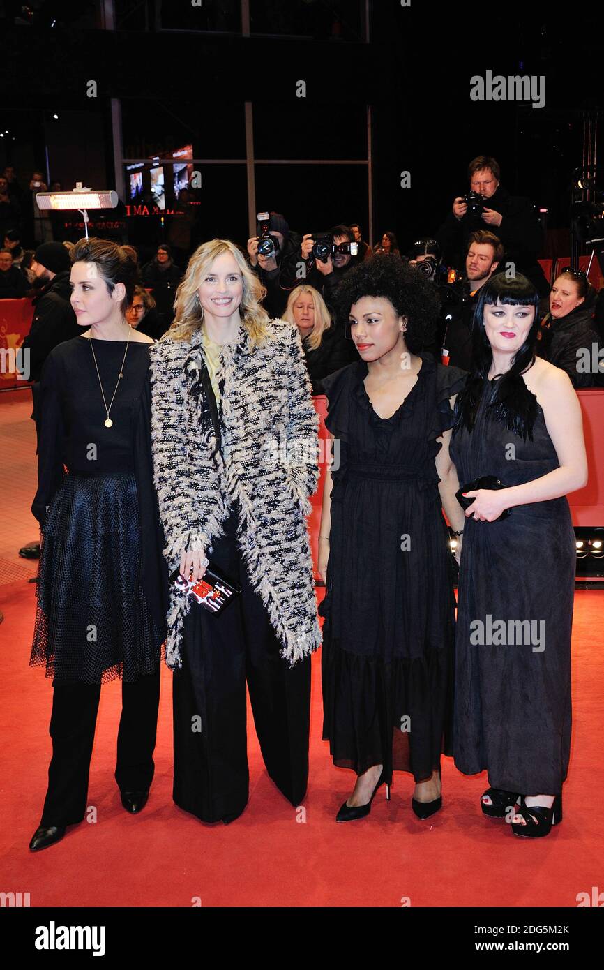 Susanne Wolff, Nina Hoss, Isi Laborde-Edozien and Bronagh Gallagher attending Return to Montauk Premiere during the 67th Berlin International Film Festival (Berlinale) in Berlin, Germany on Februay 15, 2017. Photo by Aurore Marechal/ABACAPRESS.COM Stock Photo