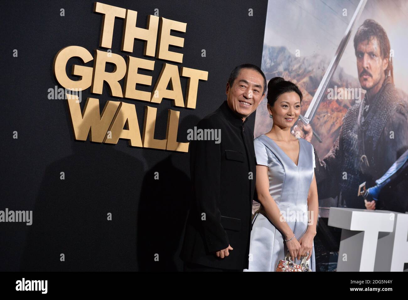 Zhang Yimou attends the premiere of Universal Pictures’ ‘The Great Wall