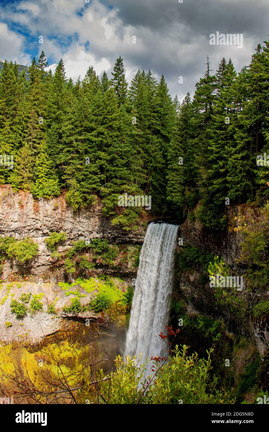 Beautiful Brandywine falls. Scenic coastal British Columbia, Canada