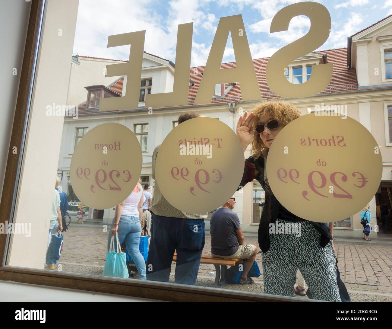 Clearance sale Stock Photo