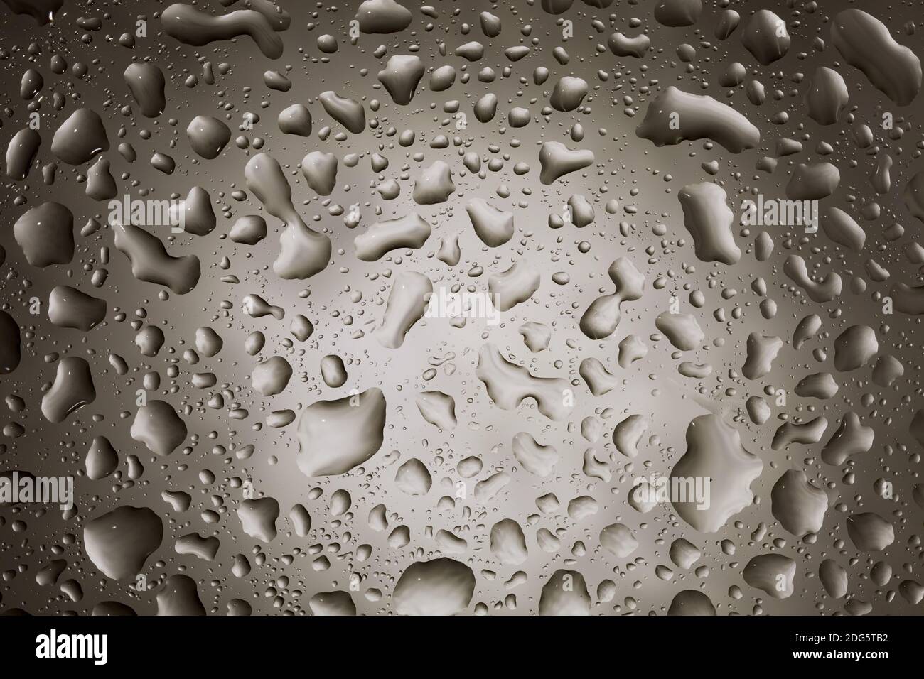 Close up macro shot of water drops on black glass background,water drop ...