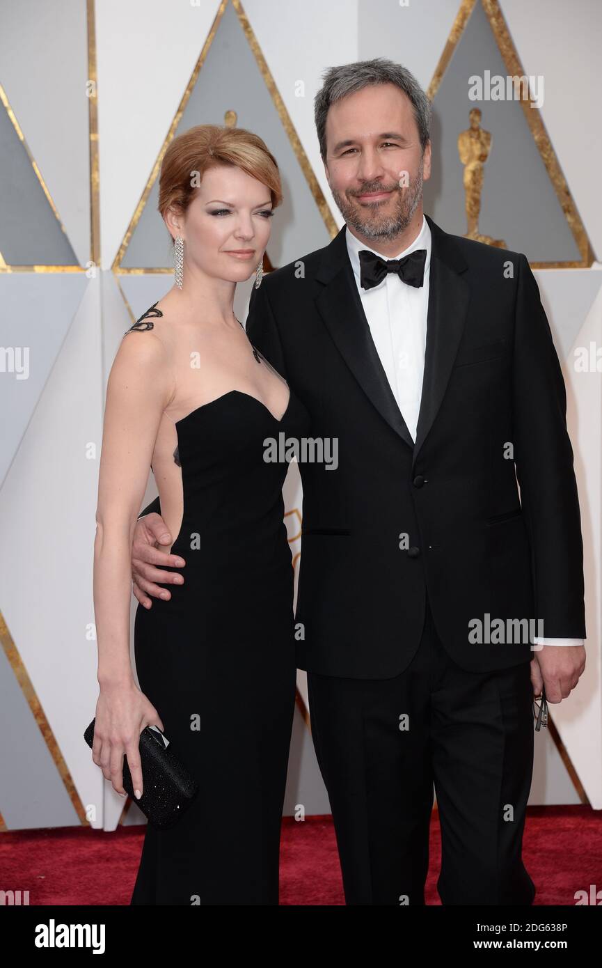 Denis Villeneuve and his wife attending the 89th Annual Academy Awards at Hollywood & Highland Center on February 26, 2017 in Los Angeles, CA, USA. Stock Photo