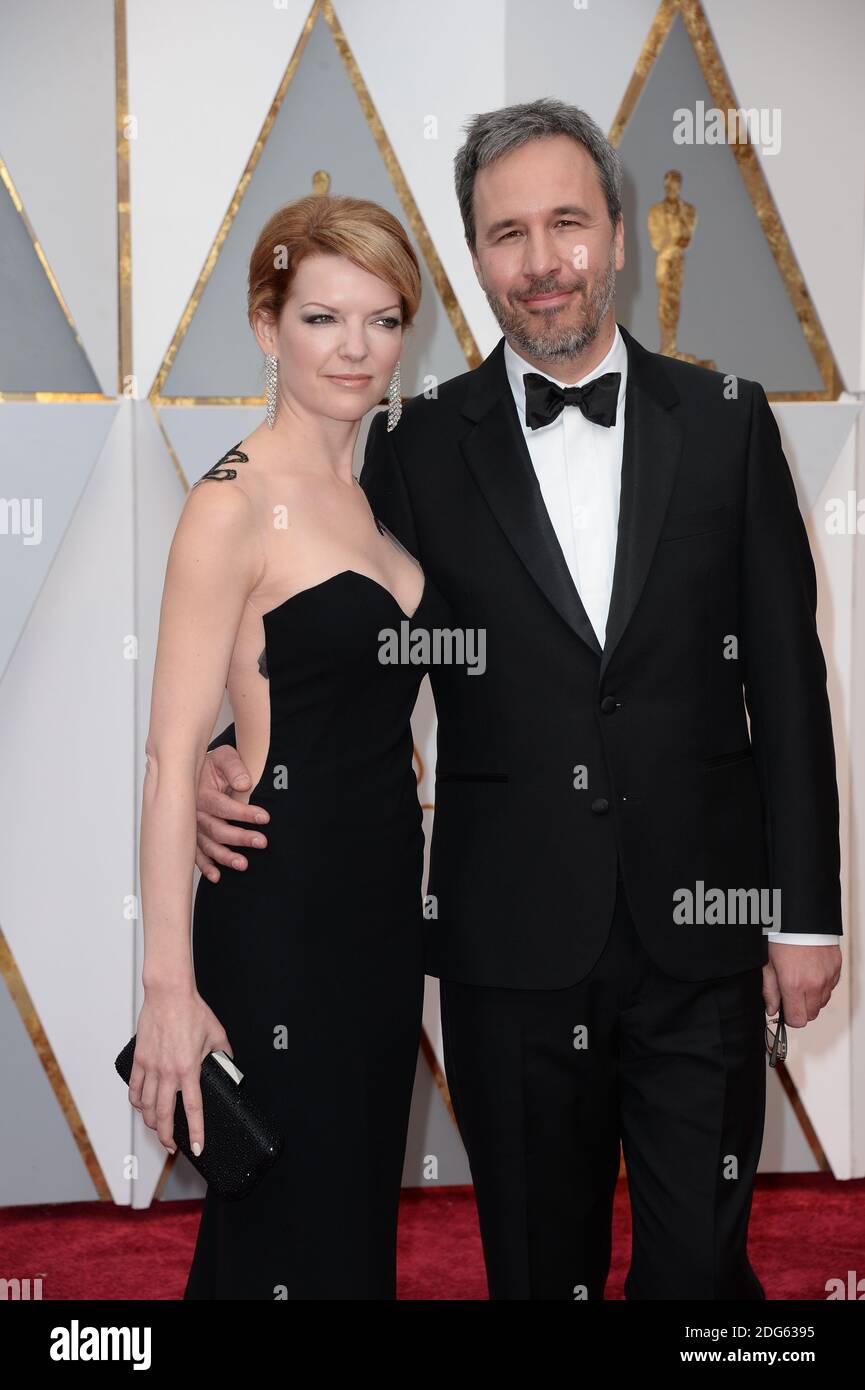 Denis Villeneuve and his wife attending the 89th Annual Academy Awards at Hollywood & Highland Center on February 26, 2017 in Los Angeles, CA, USA. Stock Photo