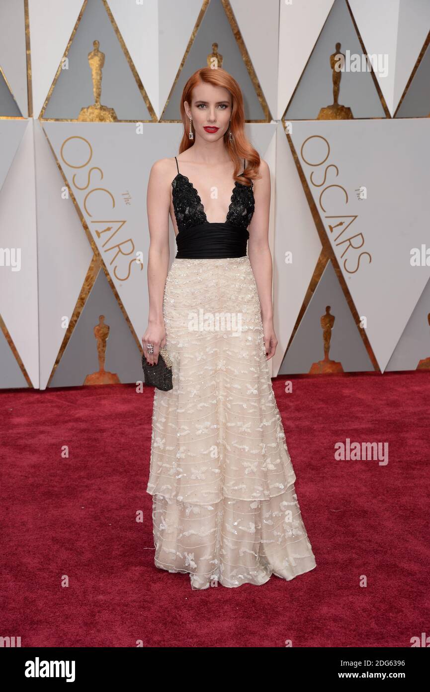 Emma Roberts arriving for the 89th Academy Awards (Oscars) ceremony at the  Dolby Theater in Los Angeles, CA, USA, February 26, 2017. Photo by Lionel  Hahn/ABACAPRESS.COM Stock Photo - Alamy