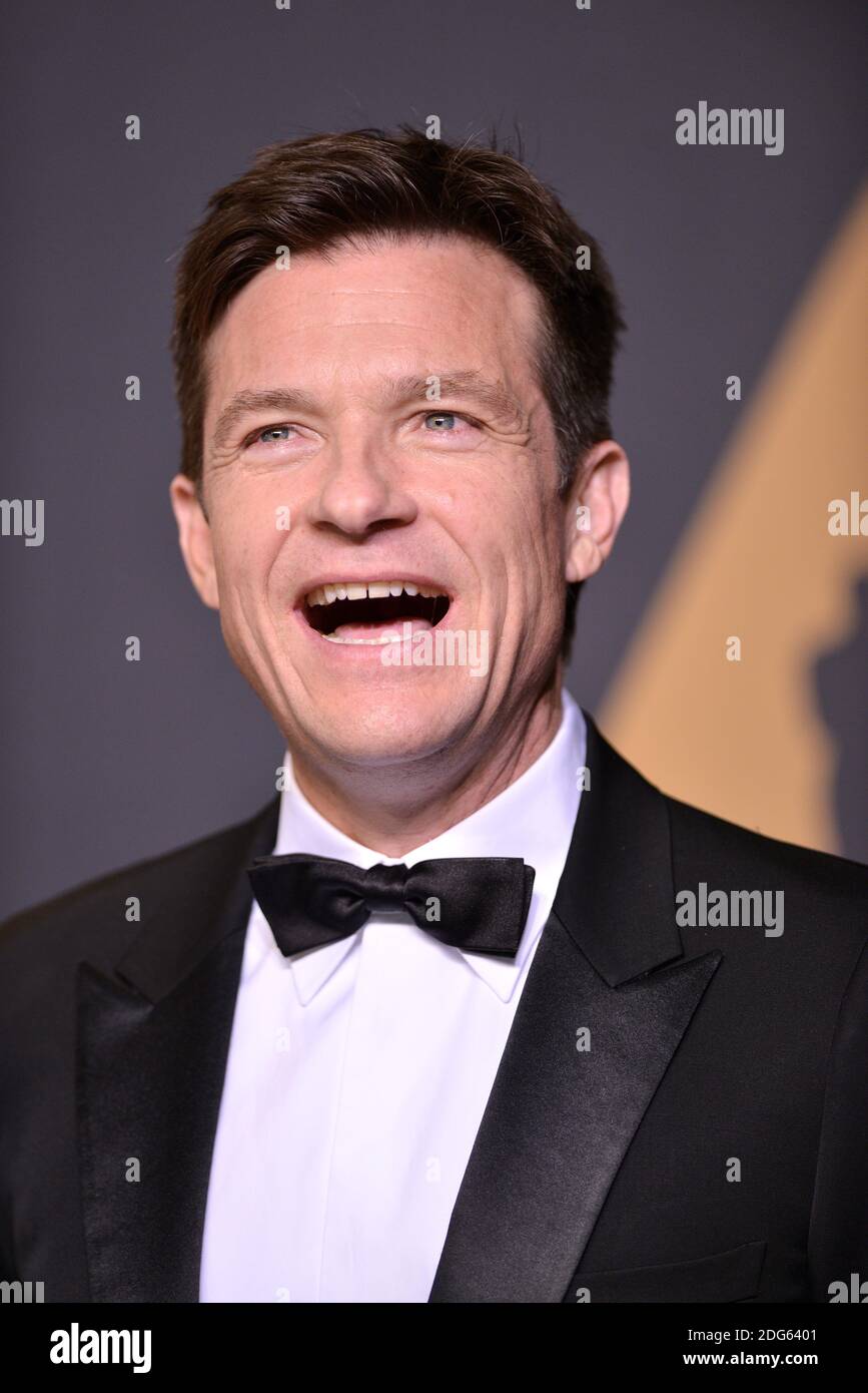 Jason Bateman poses in the press room during the 89th Annual Academy Awards at Hollywood & Highland Center on February 26, 2017 in Los Angeles, CA, USA. Photo by Lionel Hahn/ABACAPRESS.COM Stock Photo