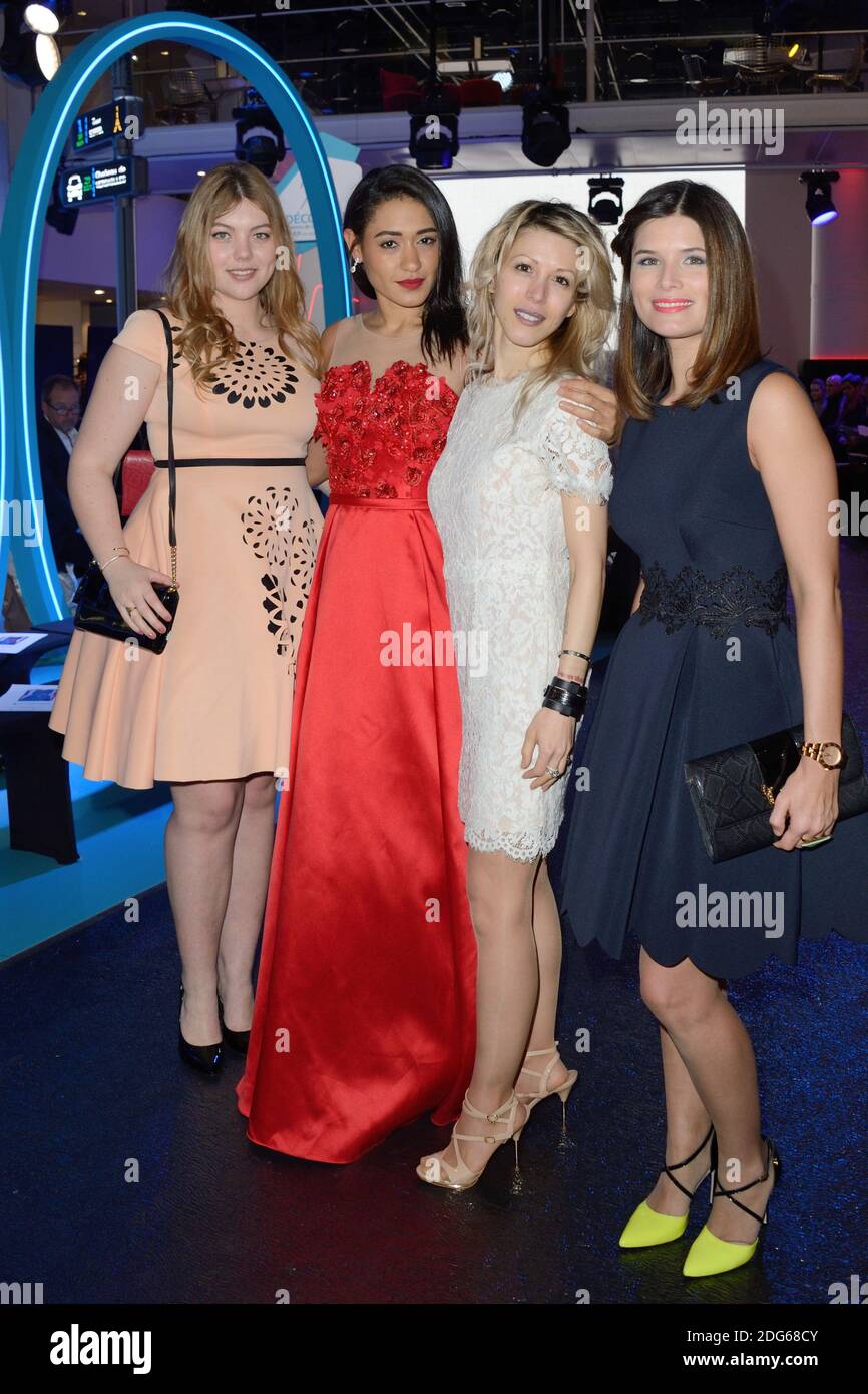 Heloise Martin, Josephine Jobert, Tristane Banon and Flavie Pean