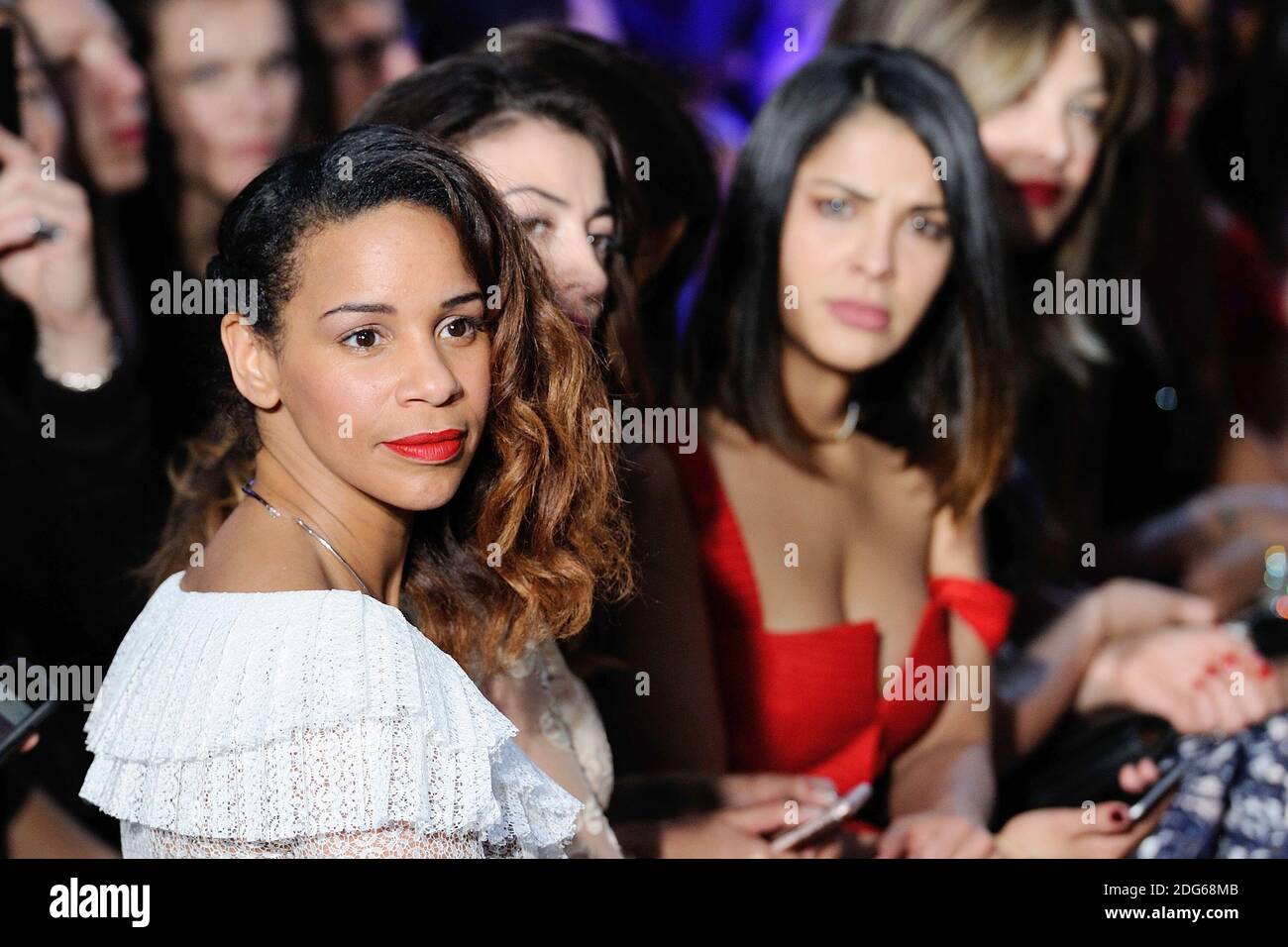 Alicia Fall and Gisele Soares attending the Christophe Guillarme show  during Paris Fashion Week Ready to