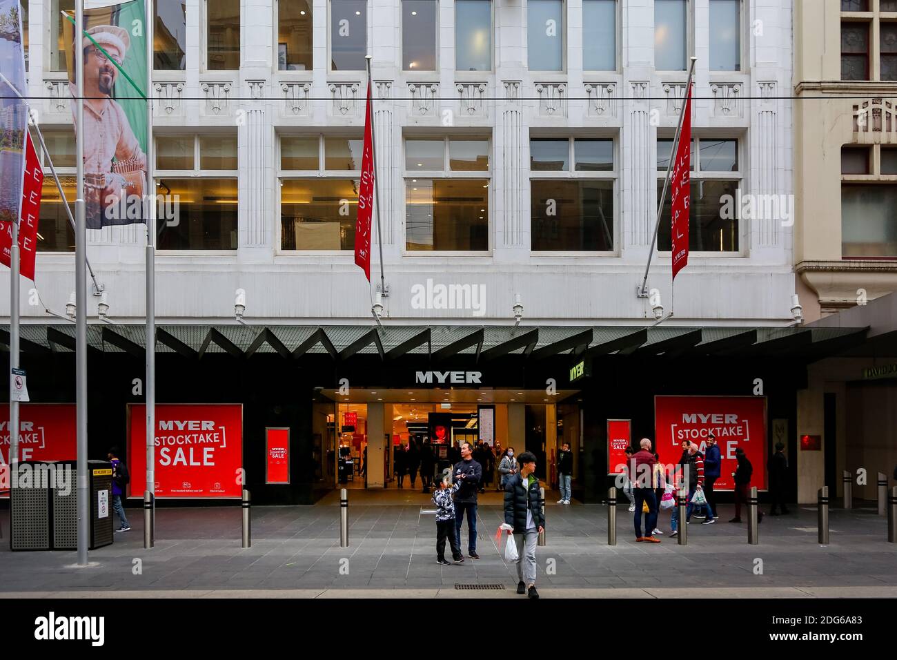 Melbourne, Australia, 21 June, 2020. A view of the main entrance of