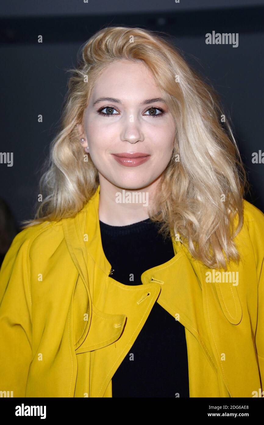 Camille Seydoux (pregnant) attending the Alexis Mabille show during Paris  Fashion Week Ready to wear FallWinter 2017-18 on March 02, 2017 in Paris,  France. Photo by Aurore Marechal/ABACAPRESS.COM Stock Photo - Alamy