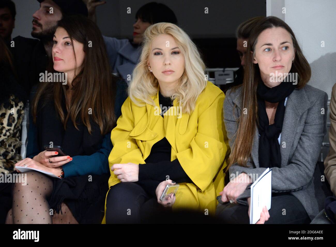 Camille Seydoux (pregnant) attending the Alexis Mabille show during Paris  Fashion Week Ready to wear FallWinter 2017-18 on March 02, 2017 in Paris,  France. Photo by Aurore Marechal/ABACAPRESS.COM Stock Photo - Alamy