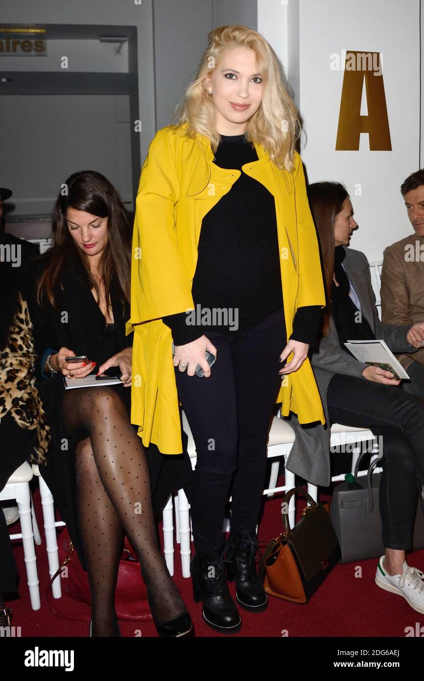 Camille Seydoux (pregnant) attending the Alexis Mabille show during Paris  Fashion Week Ready to wear FallWinter 2017-18 on March 02, 2017 in Paris,  France. Photo by Aurore Marechal/ABACAPRESS.COM Stock Photo - Alamy