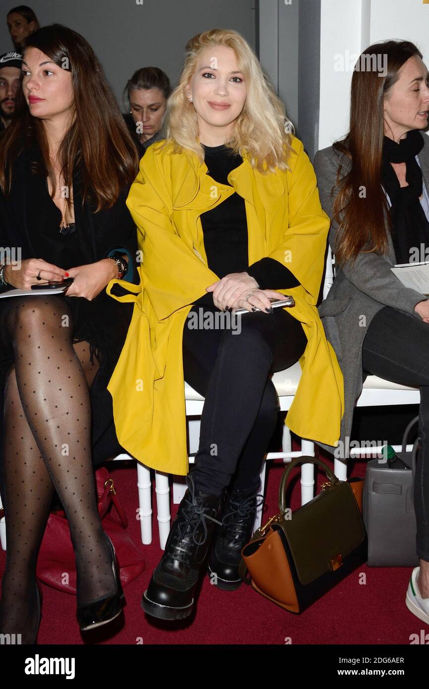 Camille Seydoux (pregnant) attending the Alexis Mabille show during Paris  Fashion Week Ready to wear FallWinter 2017-18 on March 02, 2017 in Paris,  France. Photo by Aurore Marechal/ABACAPRESS.COM Stock Photo - Alamy