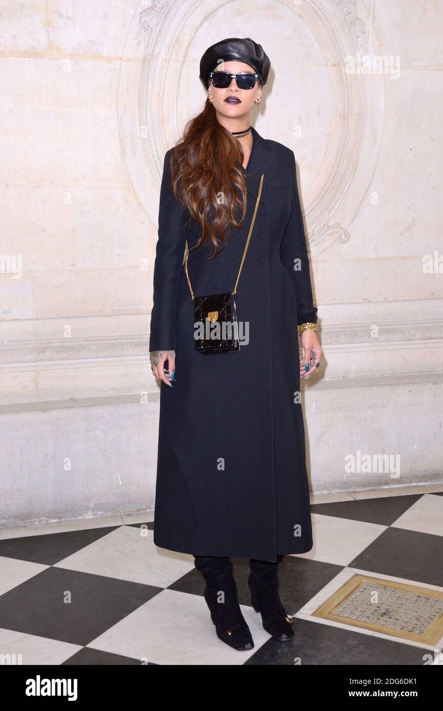 Carmen Kass attends Chanel Fall/Winter 2015-2016 Ready-To-Wear collection  show in Paris, France, on March 10, 2015. Photo by Nicolas  Briquet/ABACAPRESS.COM Stock Photo - Alamy