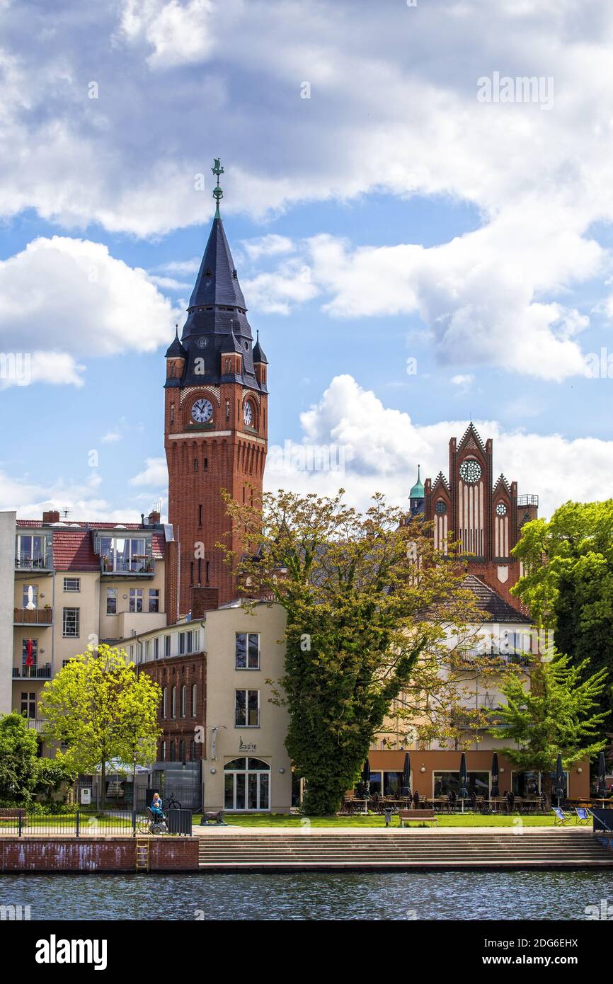 Town hall tower Stock Photo - Alamy