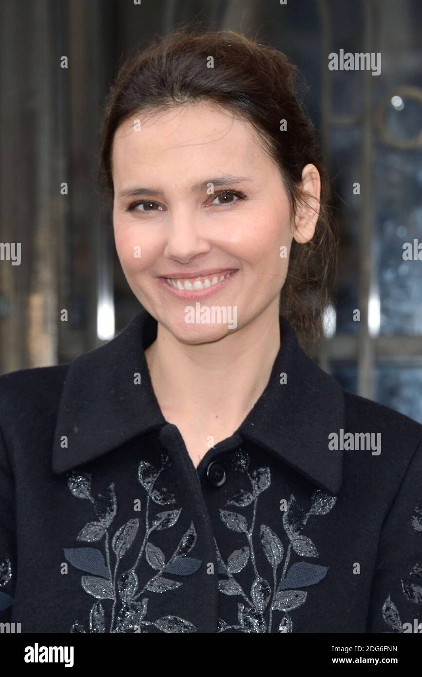 Virginie Ledoyen attending the Elie Saab show during Paris Fashion Week