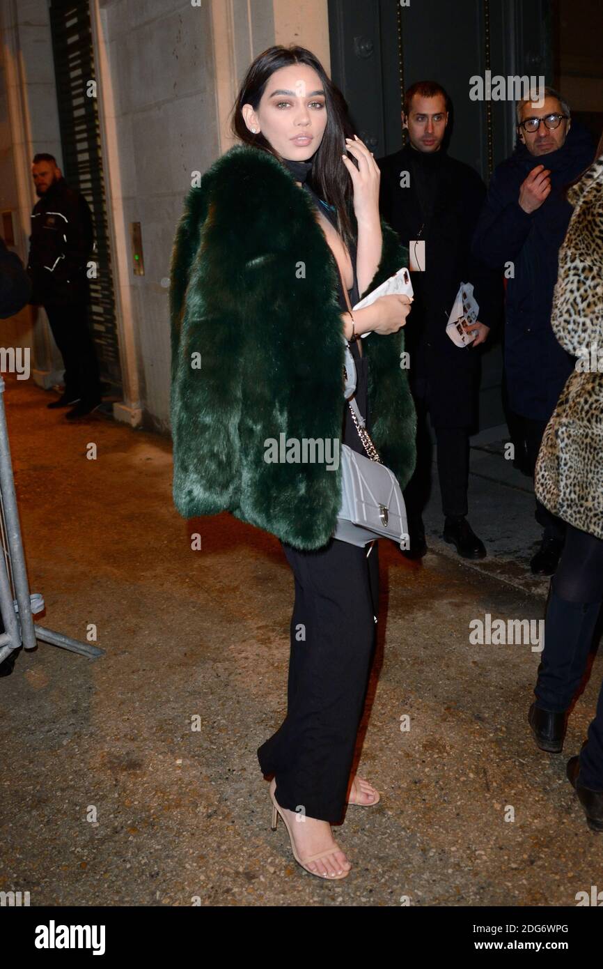 Madison Beer attending the Fenty Puma by Rihanna show during Paris Fashion  Week Ready to wear FallWinter 2017-18 on March 06, 2017 in Paris, France.  Photo by Aurore Marechal/ABACAPRESS.COM Stock Photo - Alamy