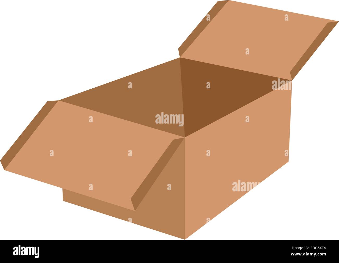 Packaging box icon design template vector isolated illustration Stock Vector