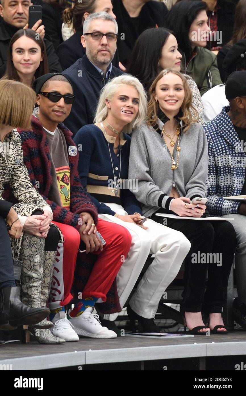 Lily-Rose Depp and Cara Delevingne Attend Chanel Show