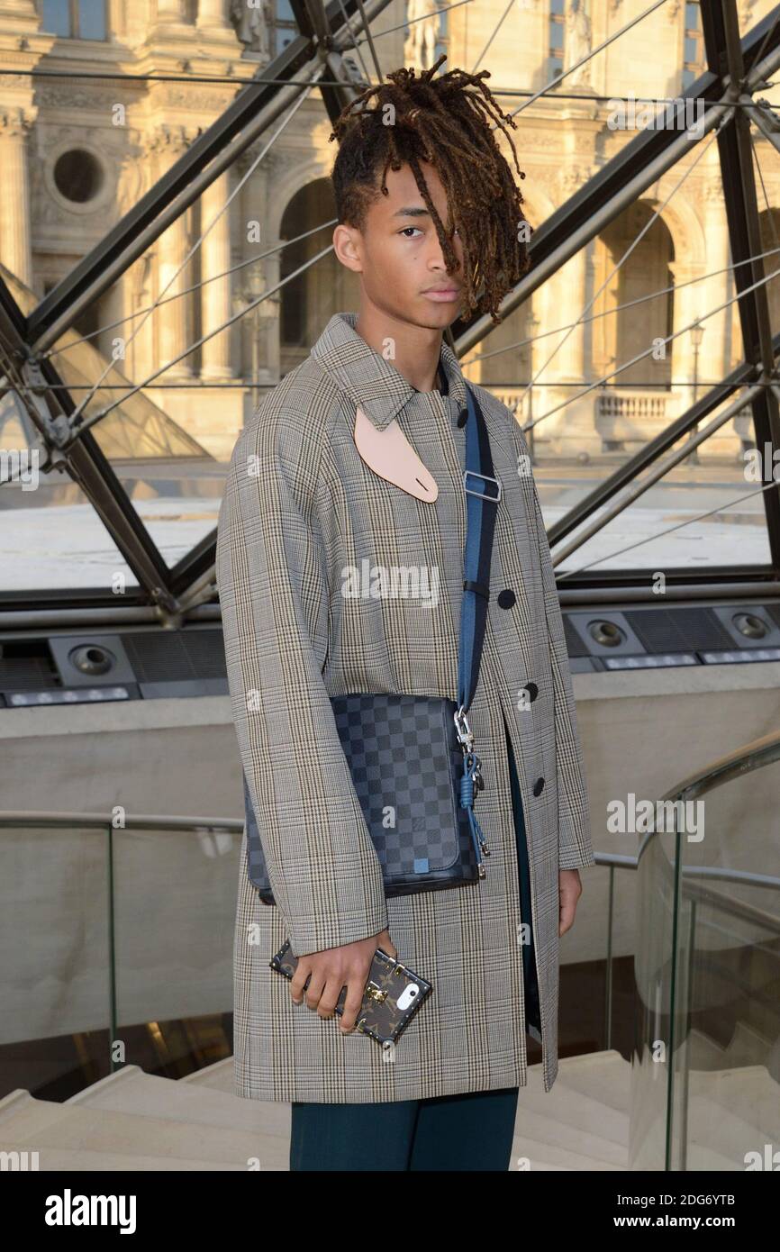 Jaden Smith attending the photocall held before the Louis Vuitton