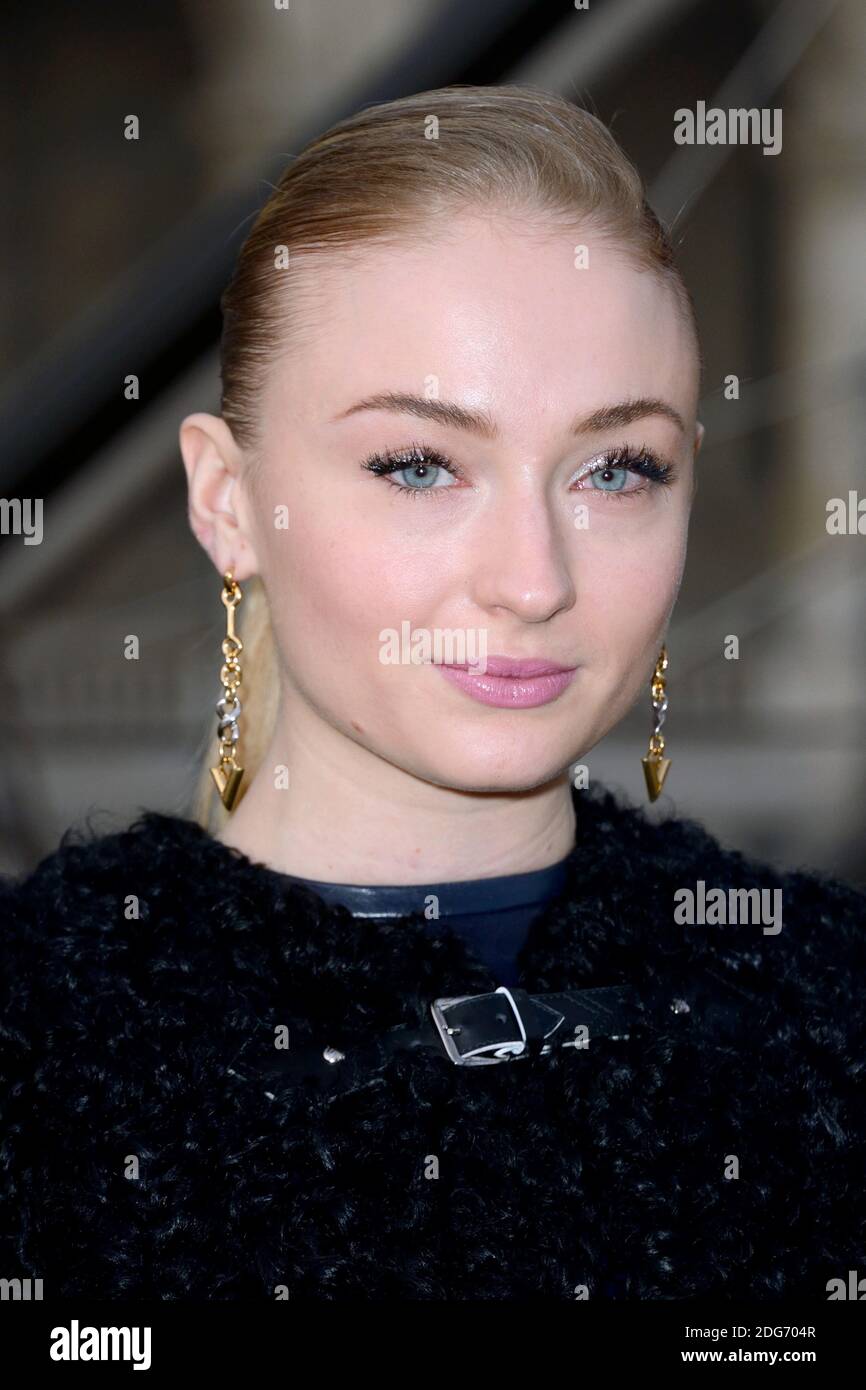 Sophie Turner attending the photocall held before the Louis Vuitton