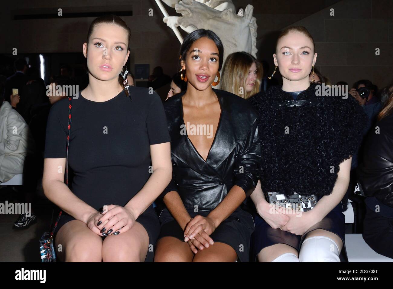 Adele Exarchopoulos (pregnant), Laura Harrier and Sophie Turner