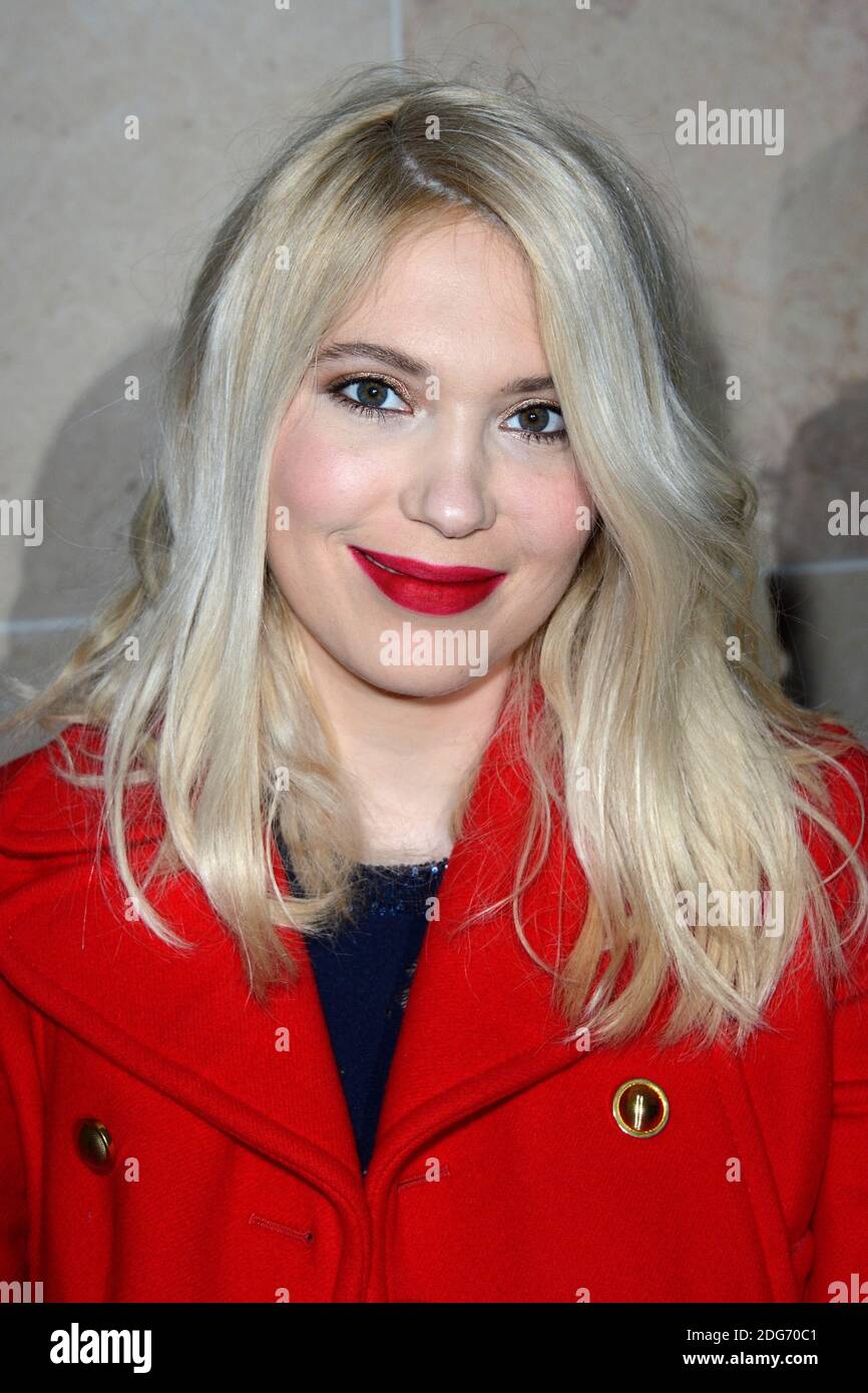 Camille Seydoux attending the Louis Vuitton show during Paris