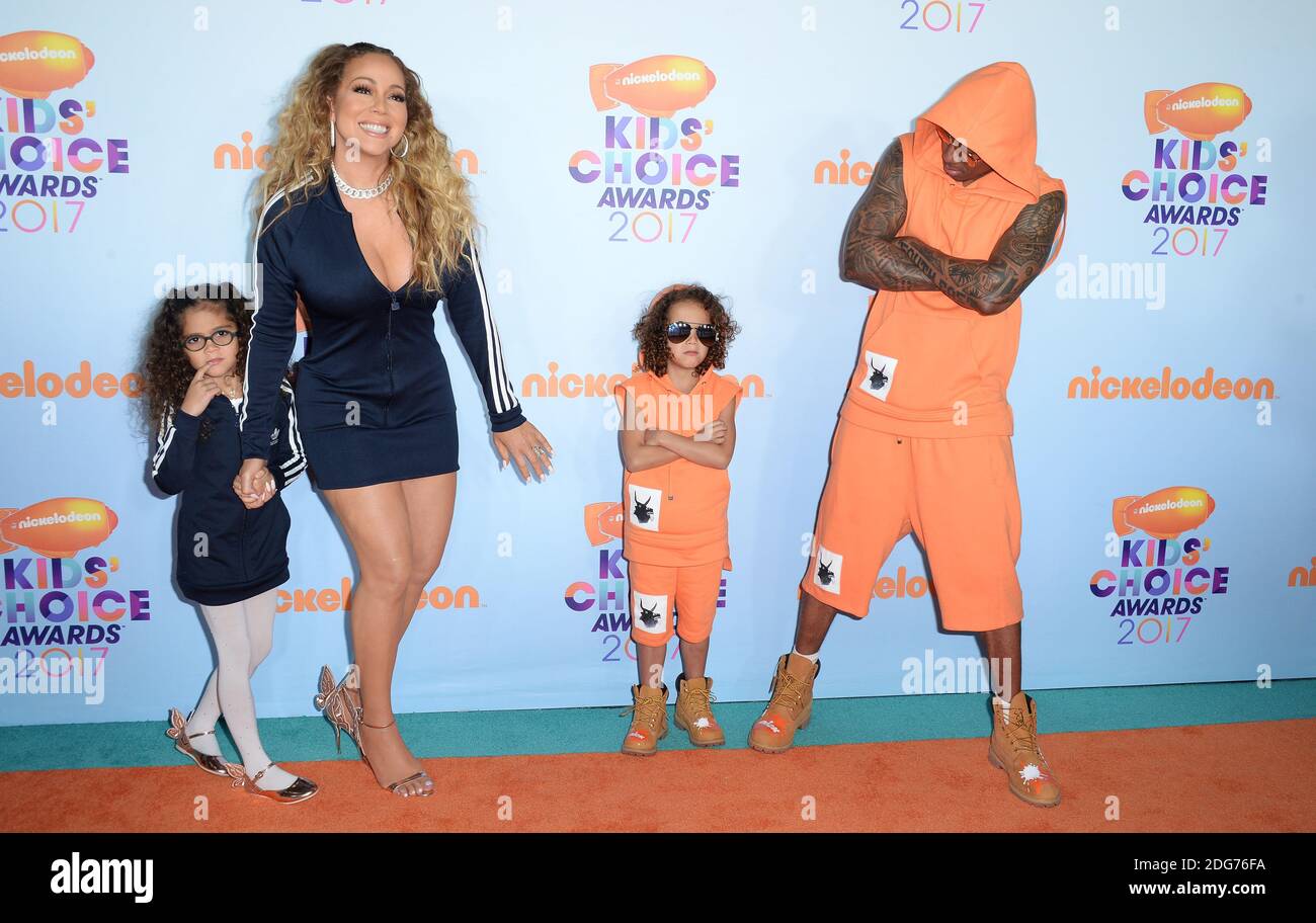 Monroe Cannon, Nick Cannon, Moroccan Scott Cannon and Mariah Carey