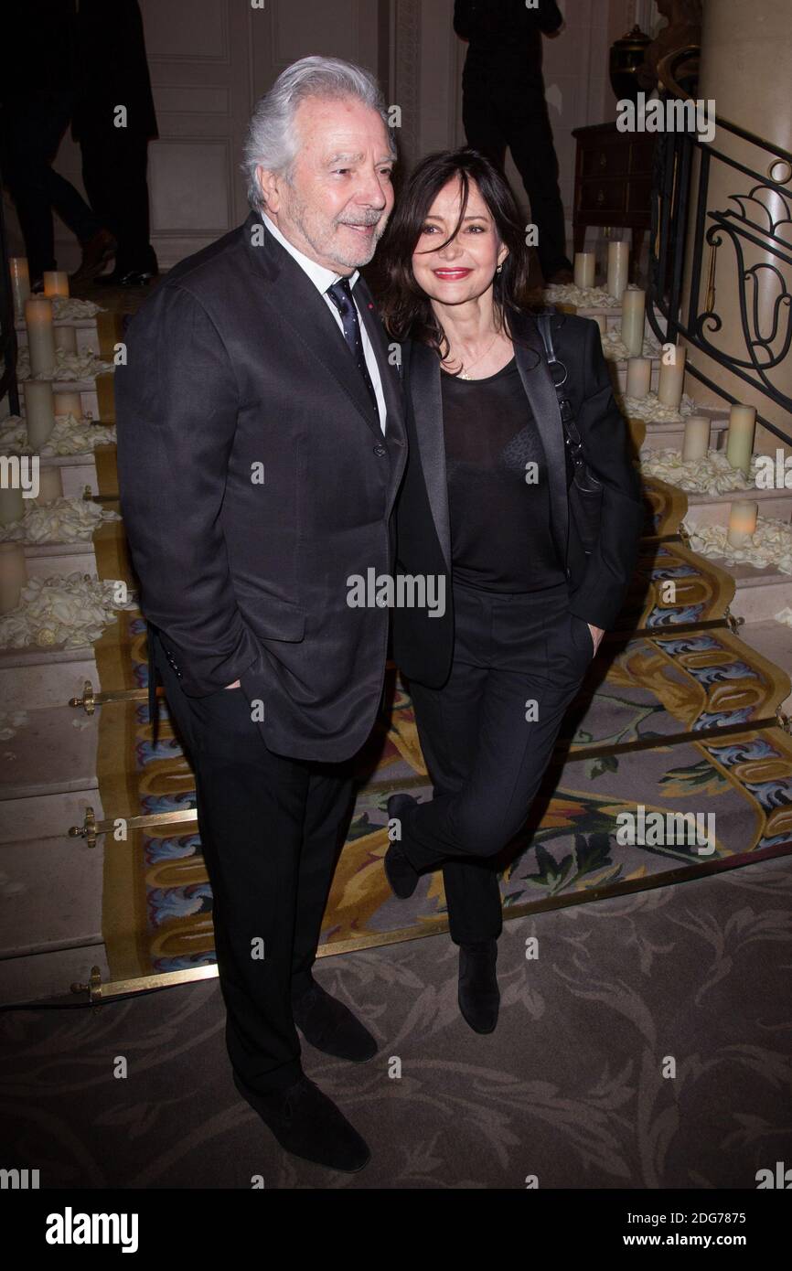 Pierre Arditi et sa femme Evelyne Bouix assistent au diner de gala des  Stethos d'Or