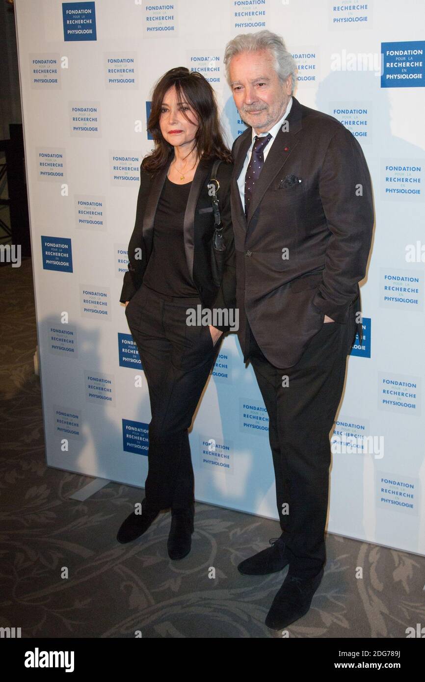 Pierre Arditi et sa femme Evelyne Bouix assistent au diner de gala des  Stethos d'Or