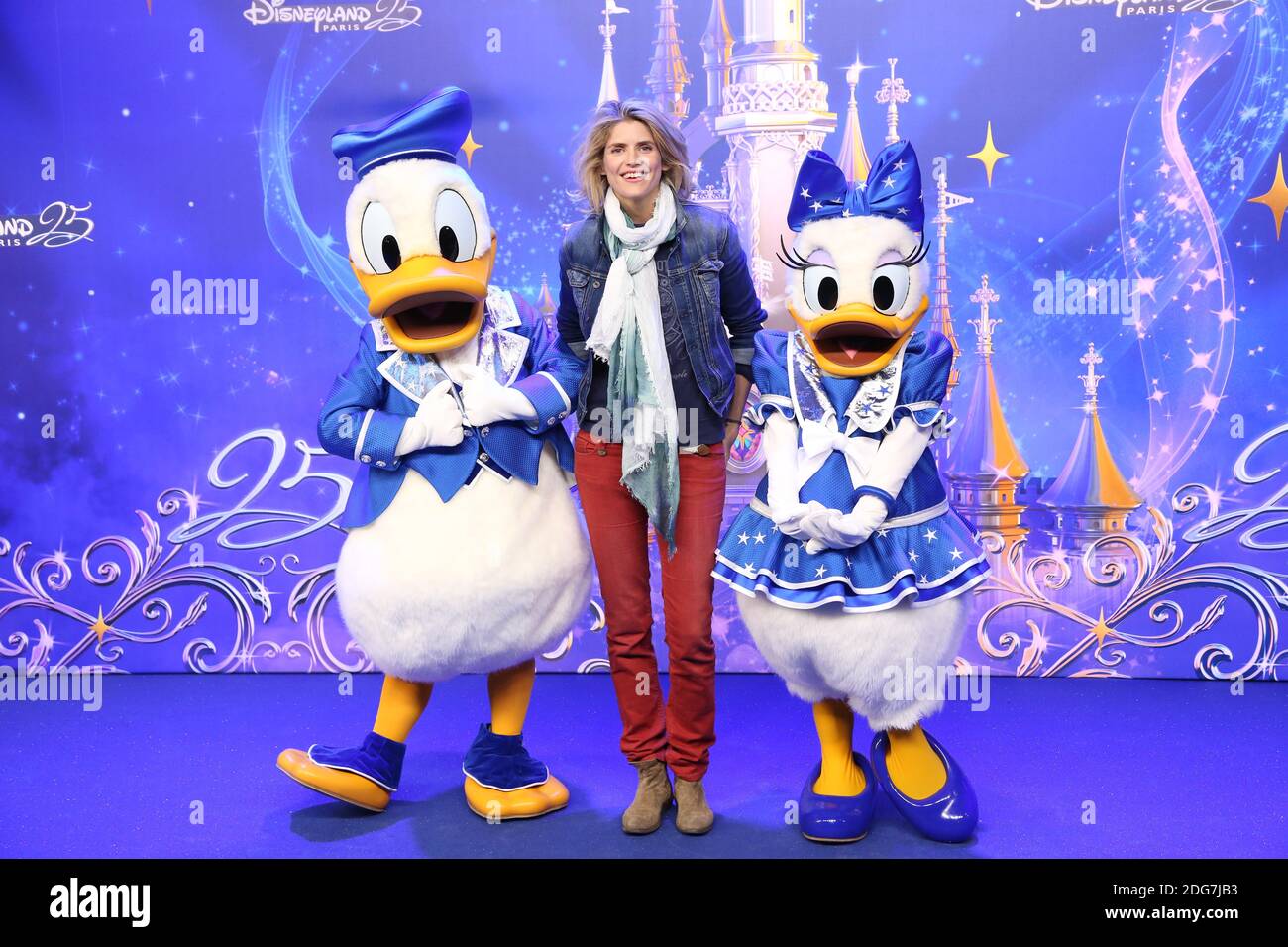 Alice Taglioni attending the 25th Anniversary of Disneyland Resort