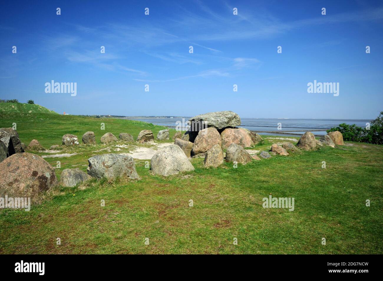 Megalithic grave Stock Photo