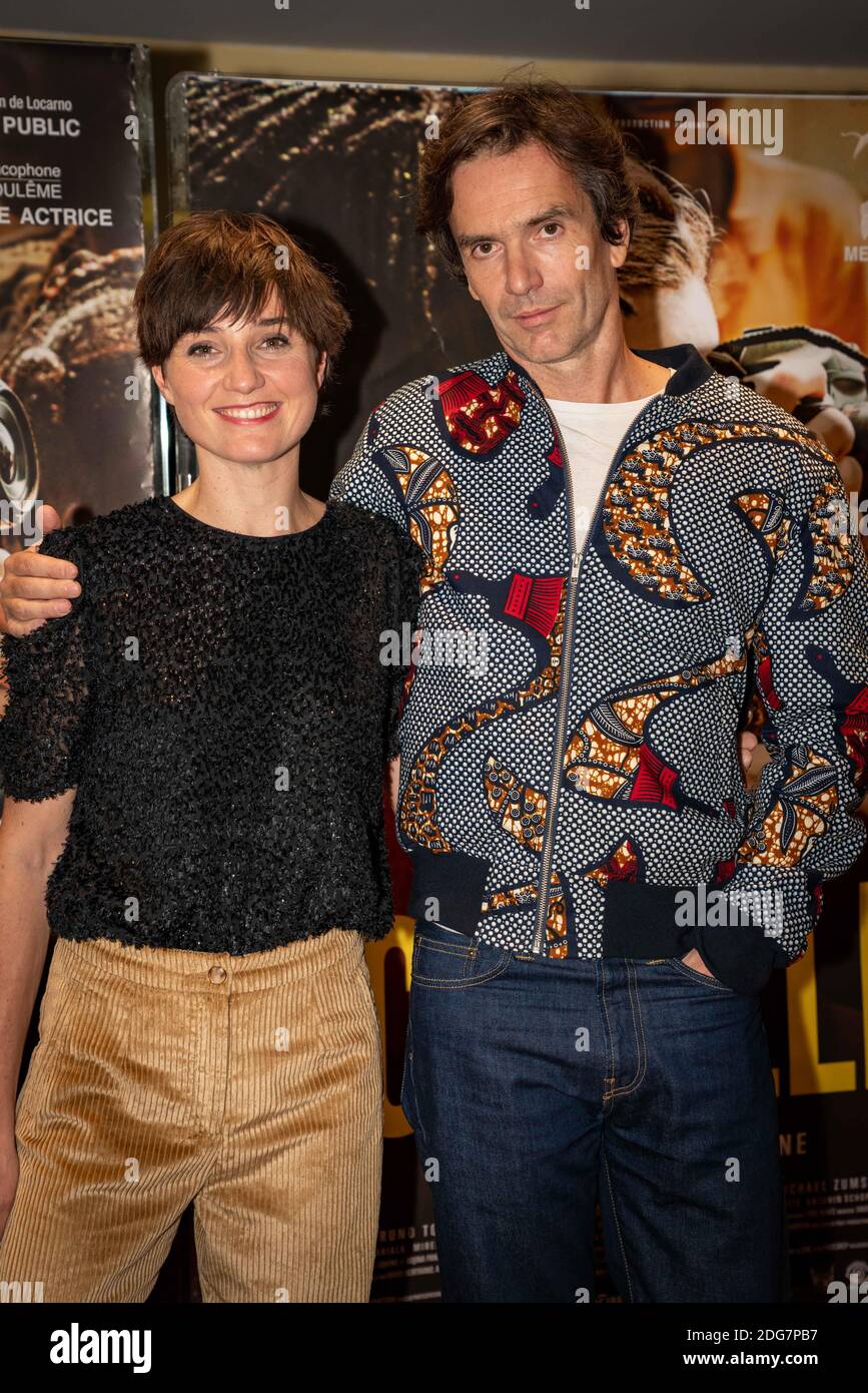 Nina Meurisse and Boris Lojkine at the Camille film premiere at Ciné Cité  Les Halles in Paris, France on October 14, 2019. Photo by Ashkan  Noroozkhani/ABACAPRESS.COM Stock Photo - Alamy