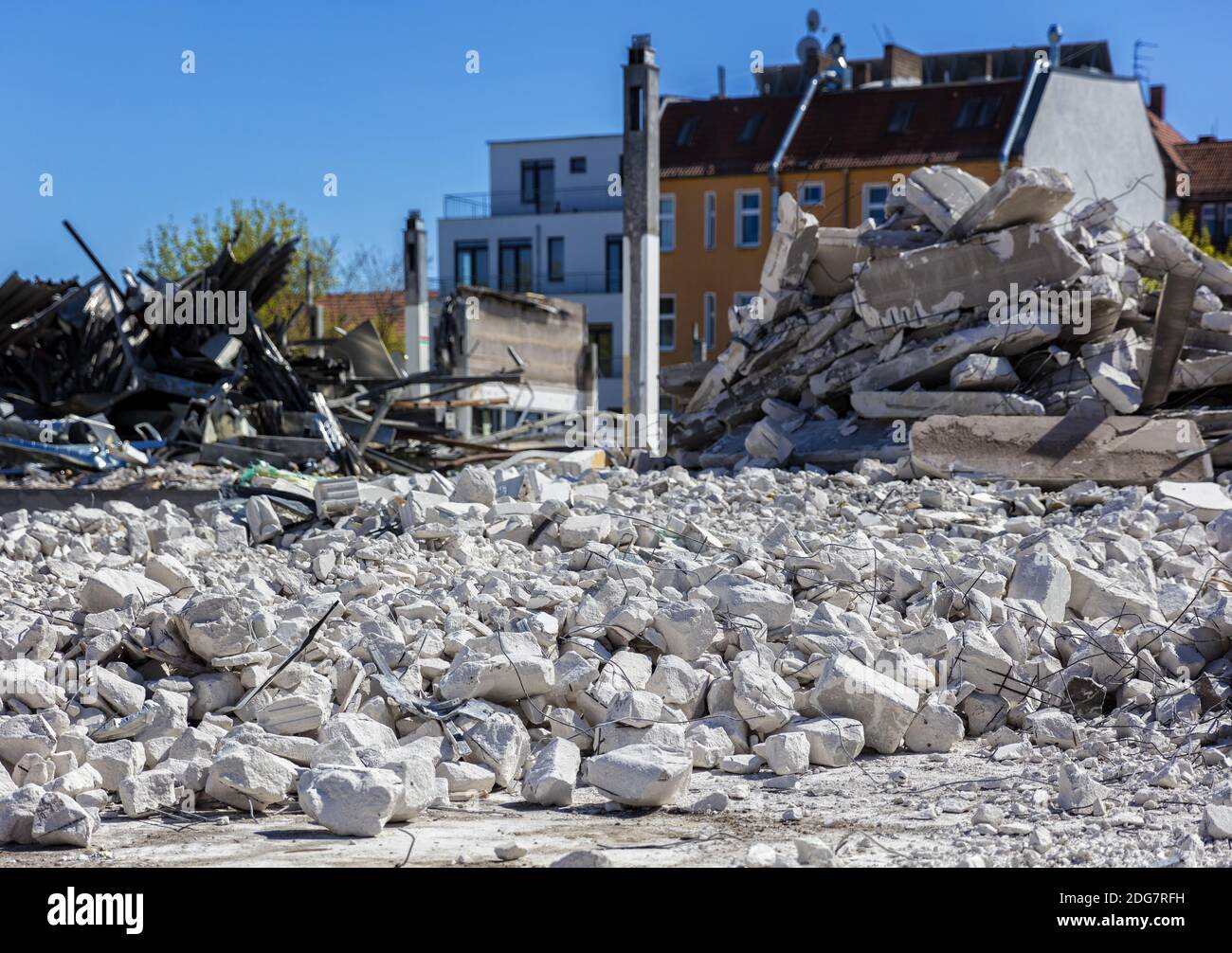 Construction works Stock Photo