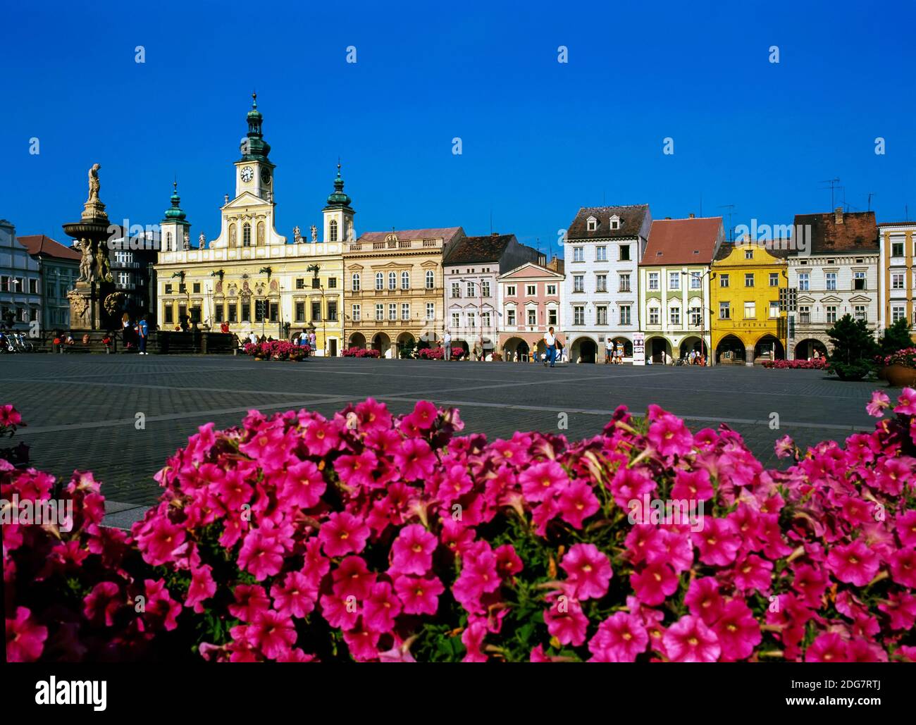 Ceske Budejovice, Czech Republic Stock Photo