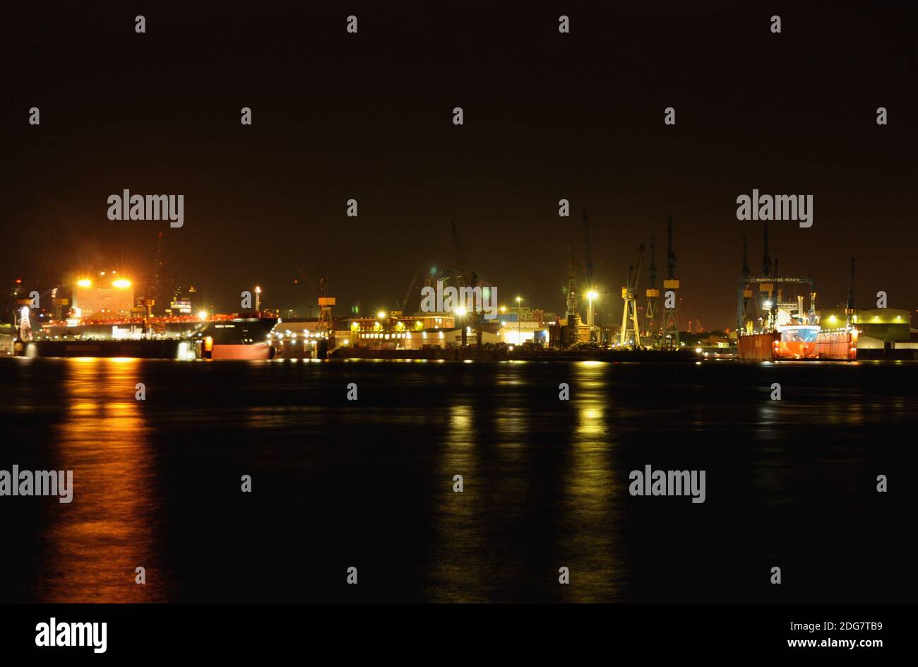 Port of Hamburg Stock Photo