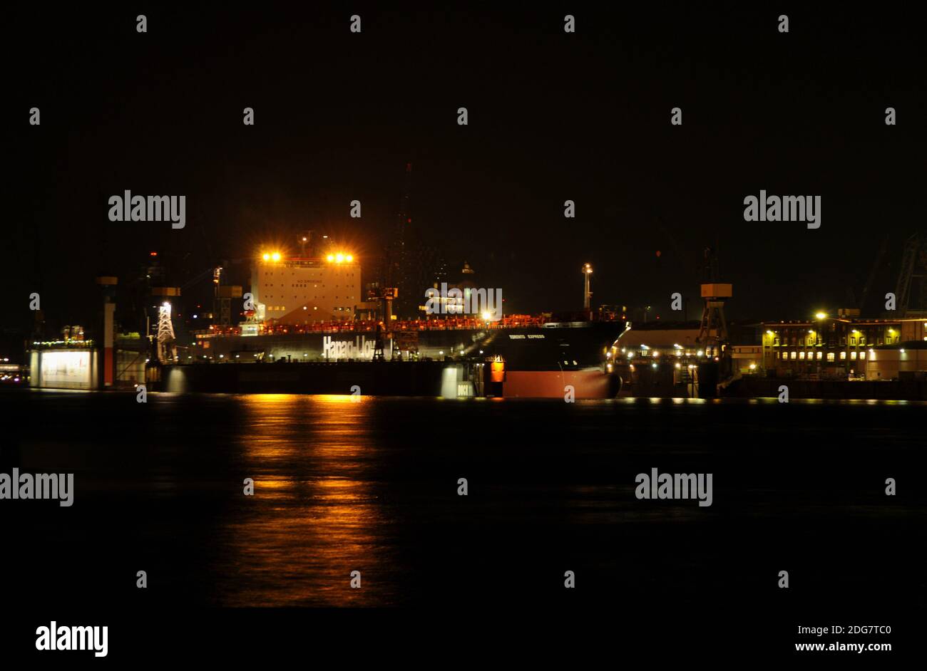 Port of Hamburg Stock Photo