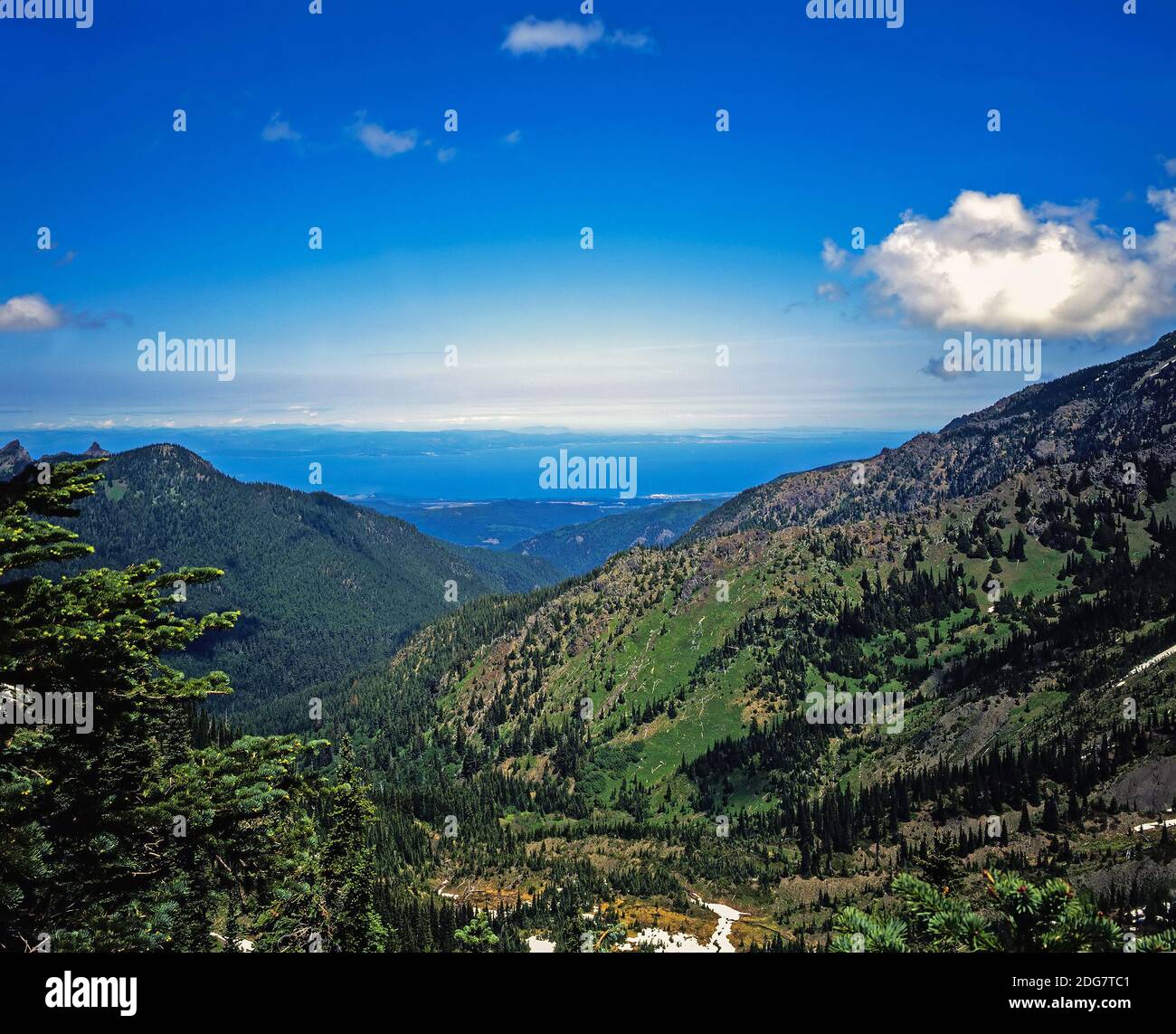 Juan de Fuca Strait, Washington Stock Photo Alamy