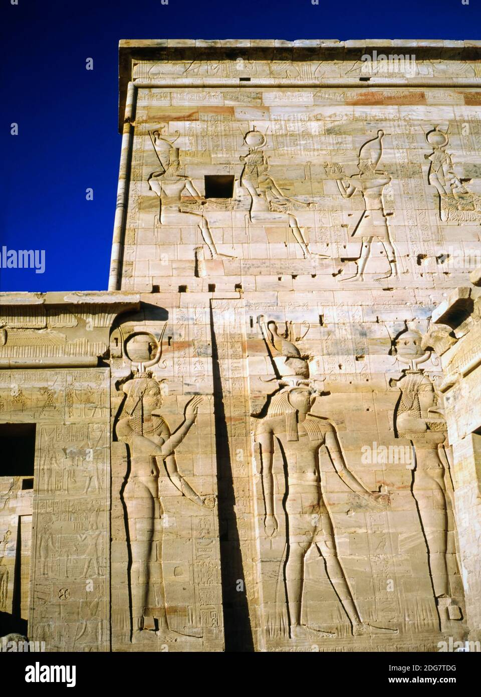 Temple of Philae, Egypt Stock Photo